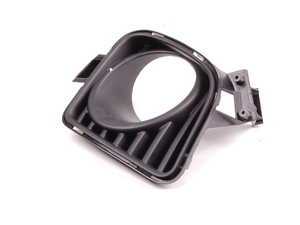 ES#73509 - 51110413253 - JCW Front Bumper Fog Light Grille - Left - Black section located around the fog light lens - Genuine MINI - MINI