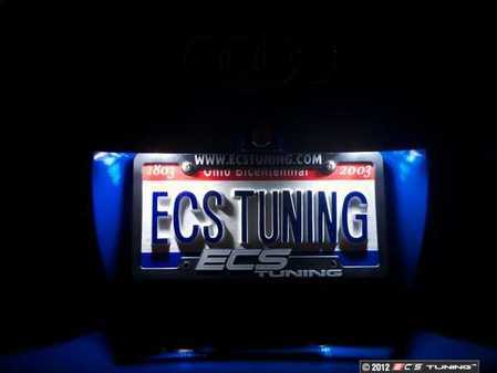 ES#259644 - T10W37KT-14 - LED License Plate Bulb - Pair - Featuring built in heat sinks to dissipate heat - ZiZa - Audi