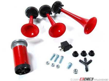 ES#1306670 - FKHS103 - FK Air Horn Kit - (NO LONGER AVAILABLE) - Three trumpet air horns to get you the attention you want. - FK - 