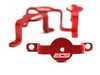 ES#1303016 - ECS42725KT-ARED - Coil Pack Hold Down Kit - Red - A creative & attractive solution for your coil pack "popping" problem - ECS - Audi Volkswagen
