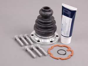 ES#2576058 - 443498201B - Inner C/V Joint Boot Kit - Priced Each - Complete boot kit with hardware and grease - Meyle - Audi