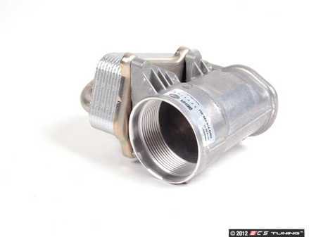 ES#2718344 - 1121880401 - Oil Cooler Assembly  - At Oil Filter Housing - Mahle-Behr - Mercedes Benz
