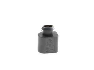 ES#311345 - 1J0973722 - Electrical Connector - Priced Each - 2 pin, flat contact housing with locking mechanism - Genuine Volkswagen Audi - Volkswagen