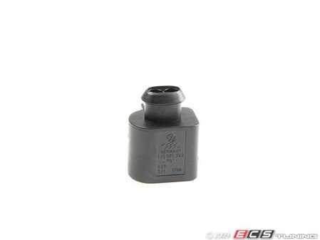 ES#311345 - 1J0973722 - Electrical Connector - Priced Each - 2 pin, flat contact housing with locking mechanism - Genuine Volkswagen Audi - Volkswagen