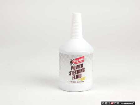 ES#2538759 - 30404 - Red Line Power Steering Fluid - 1 Quart - Synthetic hydraulic / power steering fluid - Redline - BMW Porsche