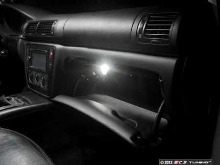 ES#2587184 - B5GLOVEKT - LED Glove Box Lighting Kit - Transform the lighting in your glove box with new LED bulbs from Ziza - ZiZa - Volkswagen