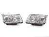 ES#9564 - FKFS4011 - Angel Eye Projector Headlight Set - Chrome - (NO LONGER AVAILABLE) - With fog lights, with clear turn signals - FK - 