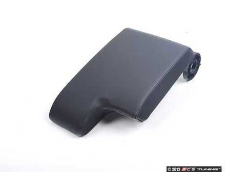 ES#86950 - 51168229232 - E46 Front Armrest Lid - Schwarz Vinyl - Keep your interior looking like new. - Genuine BMW - BMW