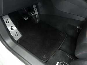 ES#2531631 - 1J0898918O - Carpeted Floor Mat Set - Black / Black Piping - (NO LONGER AVAILABLE) - High quality mats to protect your interior. Uses oval floor mat retainers. - Schwaben - 
