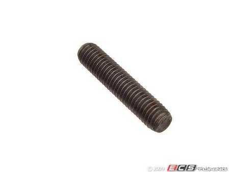 ES#3372 - N01444312 - Exhaust Manifold Stud - Priced Each - Stud to mount exhaust manifold to cylinder head, no shoulder. M8x38 - HJS - Audi Volkswagen