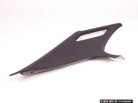 ES#110675 - 51432491495 - "C" Pillar Trim - Left - (NO LONGER AVAILABLE) - Anthrazit/Dark Gray/Black, located next to the rear windshield - Genuine BMW - 