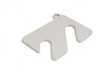 ES#1484885 - 99634154391 - 2mm Lower Control Arm Shim - Priced Each - Left or right side fitment - Genuine Porsche - Porsche