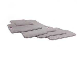 ES#194773 - 82110136309 - ///M3 Carpeted Floor Mat Set - Gray - (NO LONGER AVAILABLE) - Complete set of four embroidered with M3 logo - Genuine BMW - BMW