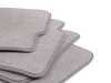 ES#194773 - 82110136309 - ///M3 Carpeted Floor Mat Set - Gray - (NO LONGER AVAILABLE) - Complete set of four embroidered with M3 logo - Genuine BMW - BMW