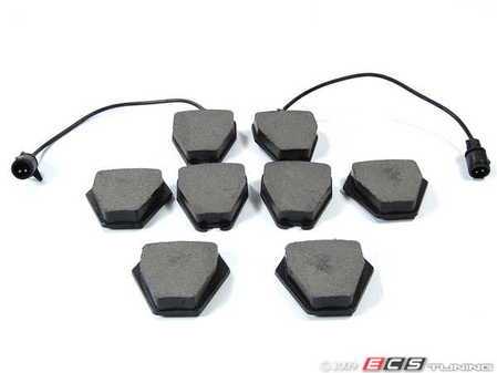 ES#2497347 - 4B0698151S - Front Brake Pad Set - Race proven technology for your daily driver (square/round sensors) - PBR - Audi