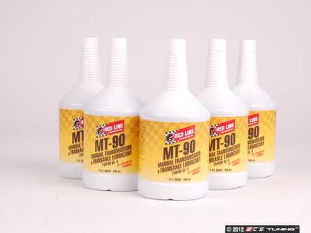ES#2162738 - RL MT90 - Manual Transmission Service Kit - Includes 5 quarts of Red Line MT-90 Fluid - Redline - Audi