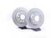ES#2561919 - 8E0615301RKT3 - Front & Rear Brake Service Kit - Featuring Zimmermann rotors and ECS DD23 "Daily Driver" ceramic pads. - Assembled By ECS - Audi