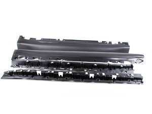ES#206726 - 51950443731 - Aluminum Running Board Set - Includes left and right sides with mounting hardware - Genuine BMW - BMW