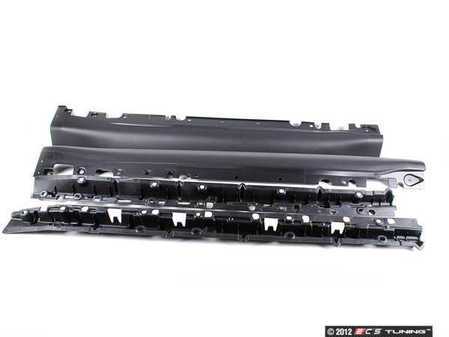 ES#206726 - 51950443731 - Aluminum Running Board Set - Includes left and right sides with mounting hardware - Genuine BMW - BMW