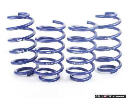 ES#997 - 29797-1 - Race Springs Set - Aggressive looks and ultimate handling. Average lowering of 1.9 - H&R - Audi