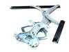 ES#3627 - 3A0837461 - Window Regulator - Left Front - Does Not Include Window Motor - WSO - Volkswagen