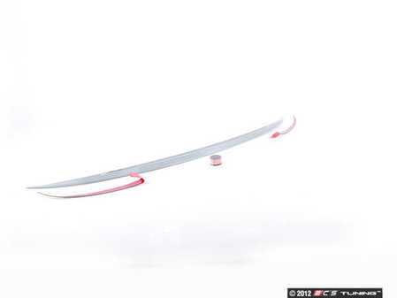 ES#2080346 - 51628049268 - F10 M-Sport Rear Spoiler - Comes primed, ready for paint and installation - Genuine BMW - BMW