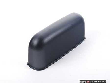 ES#159226 - 54628174181 - Rollover System Cover - Priced Each - Schwarz/Black. Covers the rollover protection bars found behind the rear passenger head rests - Genuine BMW - BMW