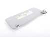 ES#87163 - 51168242556 - Gray Vinyl Sun Visor - Right - Lighted with vanity mirror  - Genuine BMW - BMW