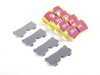 ES#521026 - DP41931R - EBC Yellowstuff Brake Pads Set - Rear  - EBC's premium sport street pad that offers high friction levels and heat fade resistance - EBC - MINI