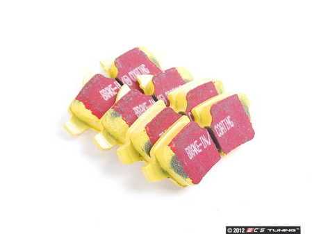 ES#521026 - DP41931R - EBC Yellowstuff Brake Pads Set - Rear  - EBC's premium sport street pad that offers high friction levels and heat fade resistance - EBC - MINI