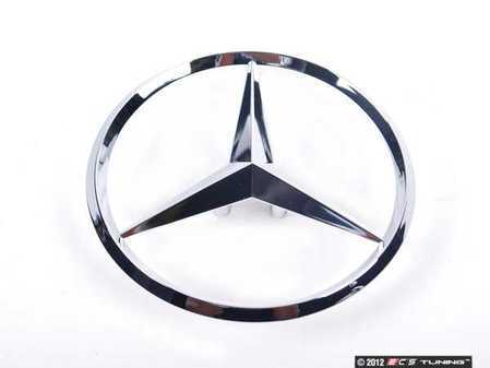 ES#1733004 - 2037580058 - Star Emblem - Located on Trunk Lid - Genuine Mercedes Benz - Mercedes Benz