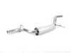 ES#2580494 - bor140335 - Stainless Steel Cat Back Exhaust - 2.5" Stainless steel system ending with stock location 2.75" oval tips - Borla - Volkswagen