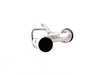 ES#2580494 - bor140335 - Stainless Steel Cat Back Exhaust - 2.5" Stainless steel system ending with stock location 2.75" oval tips - Borla - Volkswagen