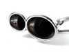 ES#2580494 - bor140335 - Stainless Steel Cat Back Exhaust - 2.5" Stainless steel system ending with stock location 2.75" oval tips - Borla - Volkswagen