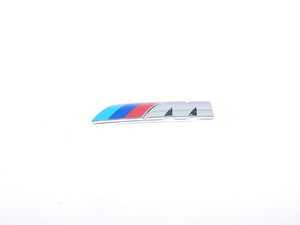 ES#79368 - 51147892003 - BMW ///M Logo - Front Fenders - Located on the right and left fenders in the fender grilles. - Genuine BMW - BMW