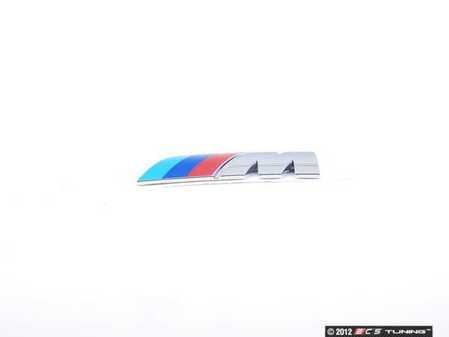 ES#79368 - 51147892003 - BMW ///M Logo - Front Fenders - Located on the right and left fenders in the fender grilles. - Genuine BMW - BMW