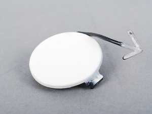 ES#2179748 - 5C6807241BGRU - Tow Hook Cover - Front - Comes in primer, ready for paint - Genuine Volkswagen Audi - Volkswagen