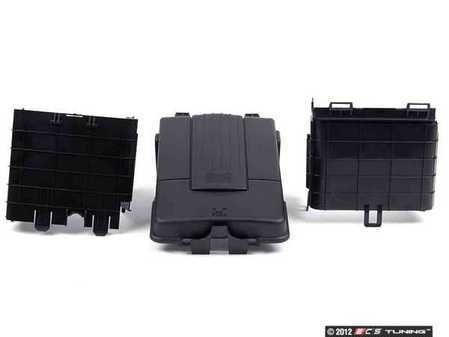 ES#2580778 - 3C0915443AKT - Battery Cover Kit - All you need to keep your battery protected - Genuine Volkswagen Audi - Audi Volkswagen