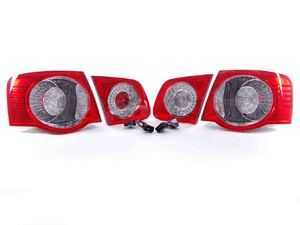 ES#2221042 - 1K5998017KT - European LED Tail Light Set - With ECS Wiring Harness - (NO LONGER AVAILABLE) - Direct from Volkswagen AG are these LED European tail lights for your MKV Jetta - Genuine European Volkswagen Audi - 