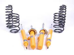 ES#2581683 - E902SUSKT - Performance Suspension Cup Kit - Race - Featuring Koni Yellow shocks and H&R Race lowering springs - Assembled By ECS - BMW