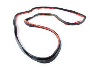 ES#90759 - 51219061483 - E34 Front Inner Door Seal - Left - Attaches to the body of the vehicle around the front door frame - Genuine BMW - BMW