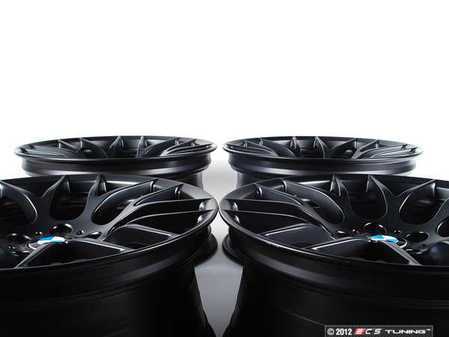 ES#2581116 - 36112284150KT - 19" Competition Package Style 359 Wheels - Staggered Set Of Four - Matte Black - 19x9 ET31/19x10 ET25 72.6mm CB - Genuine BMW - BMW