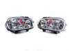 ES#2580900 - 1J0941018DOEMNF - OEM Headlight Set - (NO LONGER AVAILABLE) - Without fog lights, with amber turn signal lenses - Genuine Volkswagen Audi - 