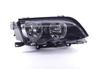 E46 Halogen Headlight Assembly - Right