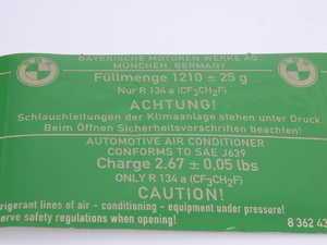 ES#179193 - 64508362434 - INSTR. PLATE - Genuine BMW - BMW