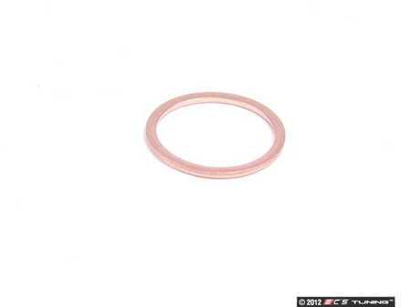 ES#2580685 - 90012301020 - Tank Reservoir Oil Drain Plug Seal - Copper crush washer - Fischer and Plath - Porsche