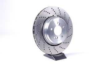 ES#60304 - 34212282808 - E60 M5 Rear Brake Rotor - Right - (370x24) - Genuine BMW - BMW