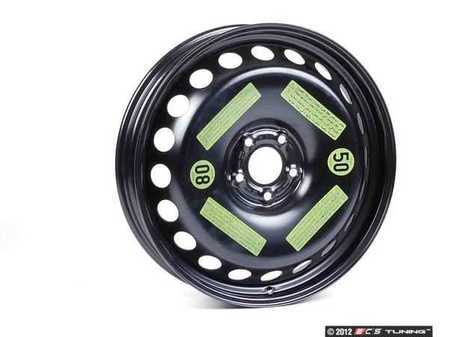 ES#2785672 - 8K0601027F - Spare Steel Wheel - Priced Each - 19"x4" ET29 5x112 Tire not included - Genuine Volkswagen Audi - Audi