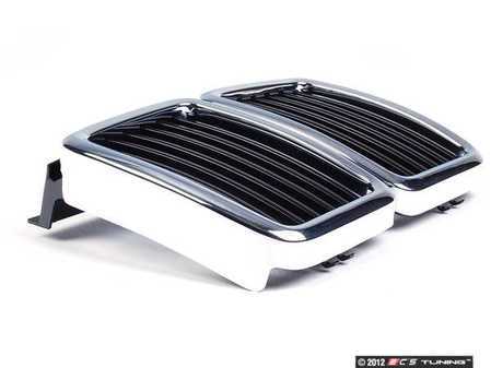 ES#77422 - 51131884350 - Kidney Grille Assembly - Restore factory appearance - Genuine BMW - BMW