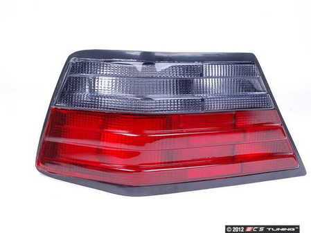 ES#2497299 - 501487-1 - Smoked Tail Lamp Lens - Left (Driver) Side - Give your pre-face lift car the post-face lift look - ECS - Mercedes Benz